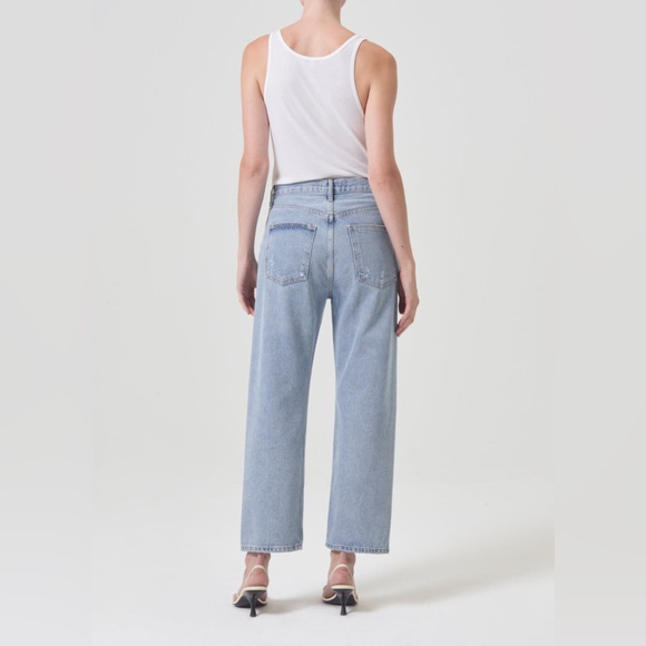 90'S CROP MID RISE STRAIGHT
IN REPLICA - Picture 2 of 4